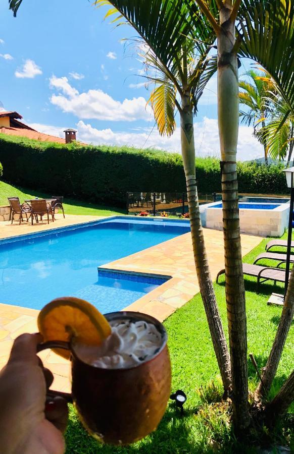 Chacara Tha&Thi Cond Fechado Wi Fi Spa E Pisc Aquececimento Solar Bom Jesus dos Perdões Eksteriør billede