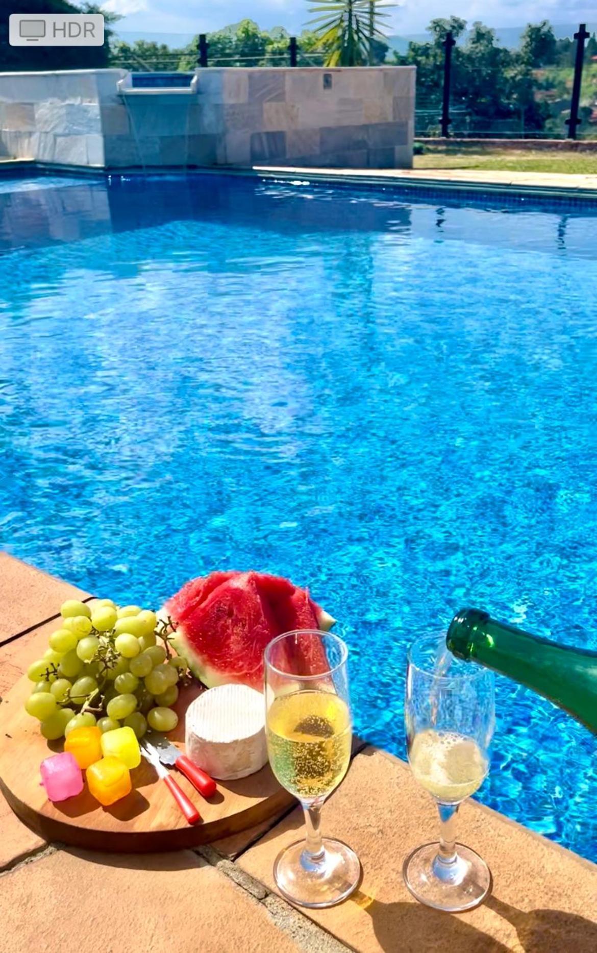 Chacara Tha&Thi Cond Fechado Wi Fi Spa E Pisc Aquececimento Solar Bom Jesus dos Perdões Eksteriør billede