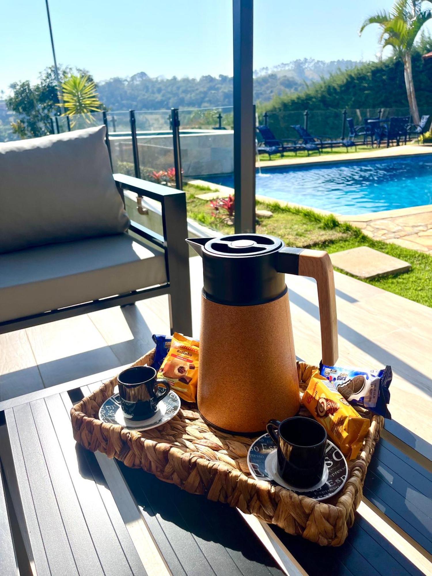 Chacara Tha&Thi Cond Fechado Wi Fi Spa E Pisc Aquececimento Solar Bom Jesus dos Perdões Eksteriør billede